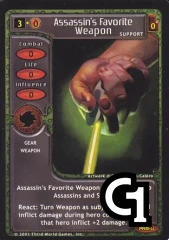 Assassin's Favorite Weapon